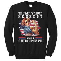 Trump Vance Kennedy Checkmate 2024 Election Republican Trump Gift Tall Sweatshirt