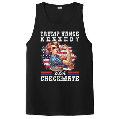 Trump Vance Kennedy Checkmate 2024 Election Republican Trump Gift PosiCharge Competitor Tank