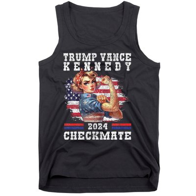 Trump Vance Kennedy Checkmate 2024 Election Republican Trump Gift Tank Top