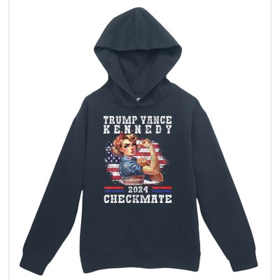 Trump Vance Kennedy Checkmate 2024 Election Republican Trump Gift Urban Pullover Hoodie