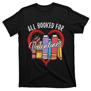 Teachers Valentine Librarian Teacher Valentines Day T-Shirt