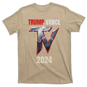 Trump Vance Lightning 47th Us President Election Jd Vance Us T-Shirt