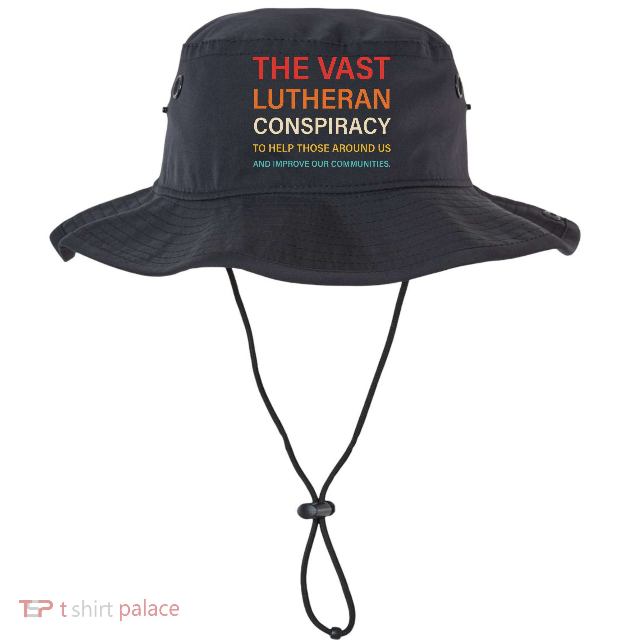 The Vast Lutheran Conspiracy To Help Those Around Us Bucket Hat
