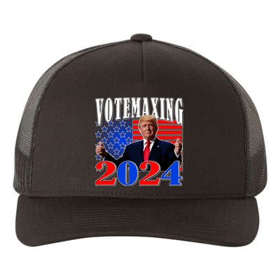 Trump Vote Maxing 2024 Election Yupoong Adult 5-Panel Trucker Hat