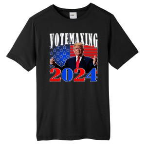 Trump Vote Maxing 2024 Election Tall Fusion ChromaSoft Performance T-Shirt