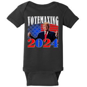 Trump Vote Maxing 2024 Election Baby Bodysuit