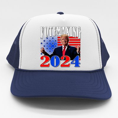 Trump Vote Maxing 2024 Election Trucker Hat