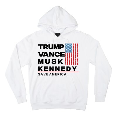 Trump Vance Musk Kennedy Gabbard 2024 Save America Hoodie