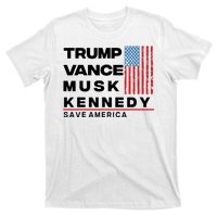 Trump Vance Musk Kennedy Gabbard 2024 Save America T-Shirt