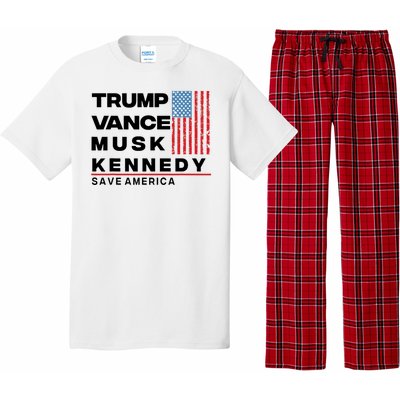 Trump Vance Musk Kennedy Gabbard 2024 Save America Pajama Set