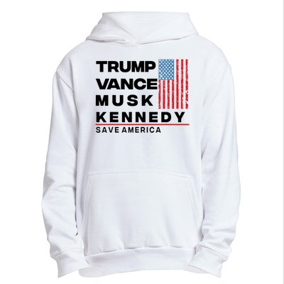 Trump Vance Musk Kennedy Gabbard 2024 Save America Urban Pullover Hoodie