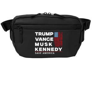 Trump Vance Musk Kennedy Save America 2024 Crossbody Pack