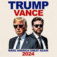 Trump Vance Make America Great Again 2024 Republican Garment-Dyed Women's Muscle Tee
