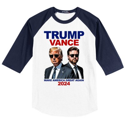 Trump Vance Make America Great Again 2024 Republican Baseball Sleeve Shirt