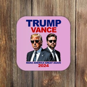 Trump Vance Make America Great Again 2024 Republican Coaster