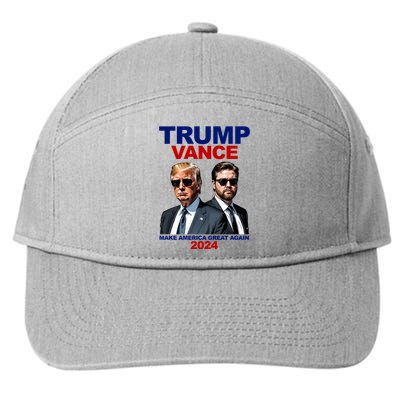 Trump Vance Make America Great Again 2024 Republican 7-Panel Snapback Hat