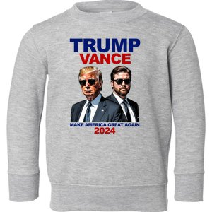 Trump Vance Make America Great Again 2024 Republican Toddler Sweatshirt