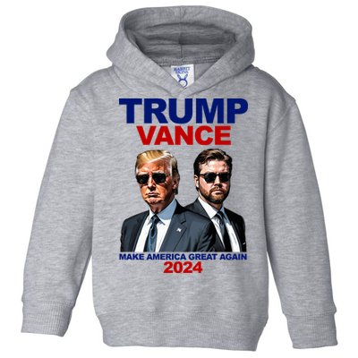Trump Vance Make America Great Again 2024 Republican Toddler Hoodie