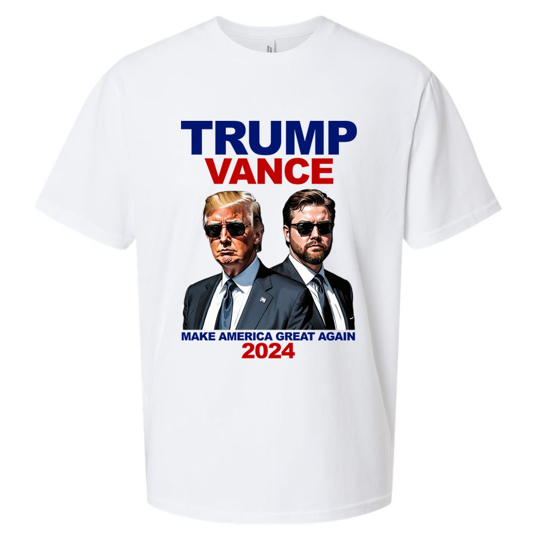 Trump Vance Make America Great Again 2024 Republican Sueded Cloud Jersey T-Shirt