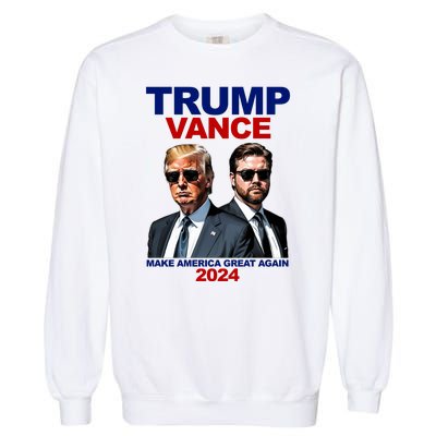 Trump Vance Make America Great Again 2024 Republican Garment-Dyed Sweatshirt