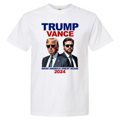 Trump Vance Make America Great Again 2024 Republican Garment-Dyed Heavyweight T-Shirt