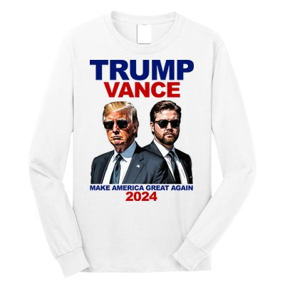 Trump Vance Make America Great Again 2024 Republican Long Sleeve Shirt