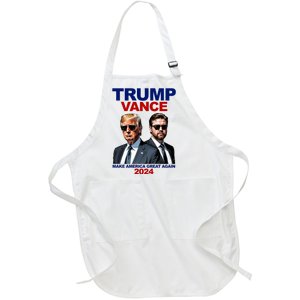 Trump Vance Make America Great Again 2024 Republican Full-Length Apron With Pockets