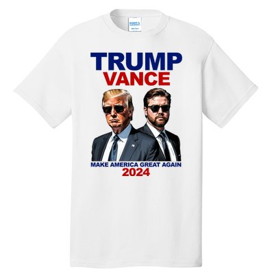 Trump Vance Make America Great Again 2024 Republican Tall T-Shirt