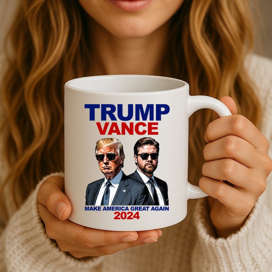 Trump Vance Make America Great Again 2024 Republican Mug
