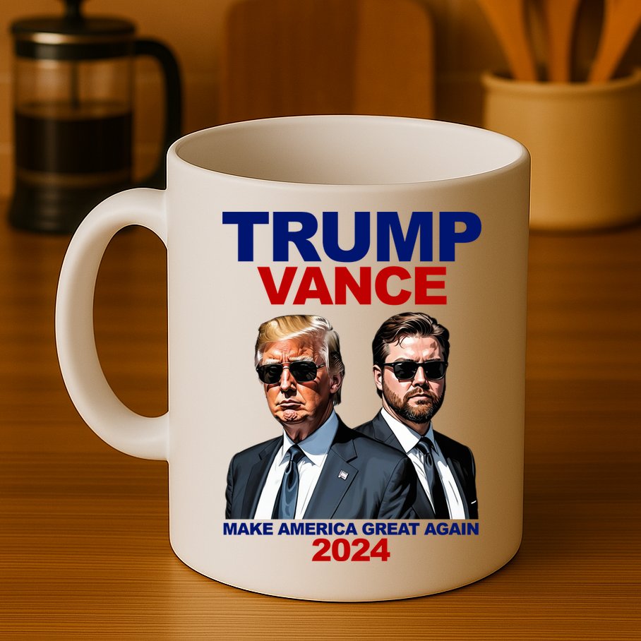 Trump Vance Make America Great Again 2024 Republican Mug