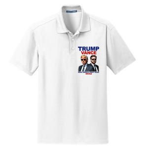 Trump Vance Make America Great Again 2024 Republican Dry Zone Grid Polo