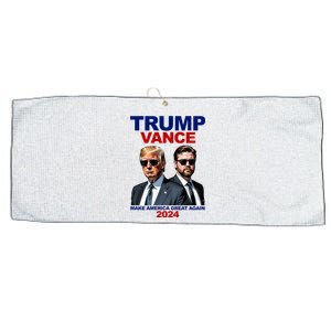 Trump Vance Make America Great Again 2024 Republican Large Microfiber Waffle Golf Towel