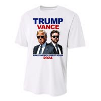 Trump Vance Make America Great Again 2024 Republican Performance Sprint T-Shirt