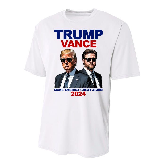 Trump Vance Make America Great Again 2024 Republican Performance Sprint T-Shirt