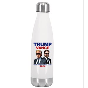 Trump Vance Make America Great Again 2024 Republican Stainless Steel Insulated Water Bottle