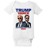 Trump Vance Make America Great Again 2024 Republican Baby Bodysuit