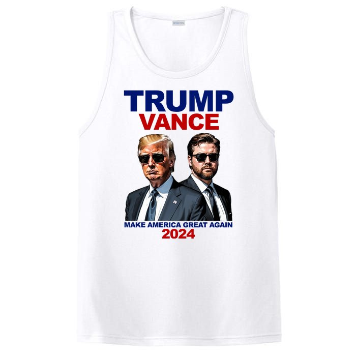 Trump Vance Make America Great Again 2024 Republican PosiCharge Competitor Tank