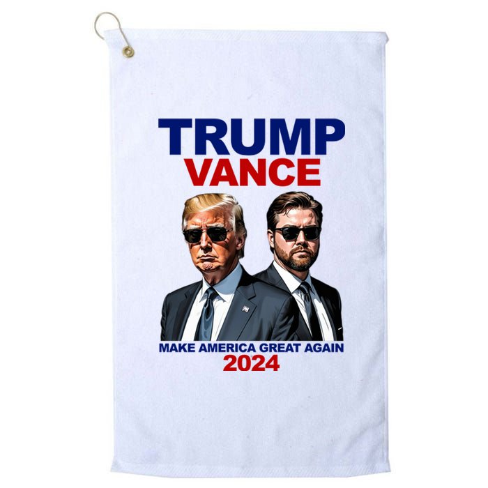 Trump Vance Make America Great Again 2024 Republican Platinum Collection Golf Towel