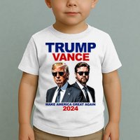 Trump Vance Make America Great Again 2024 Republican Toddler T-Shirt