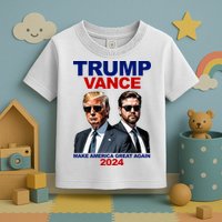 Trump Vance Make America Great Again 2024 Republican Toddler T-Shirt