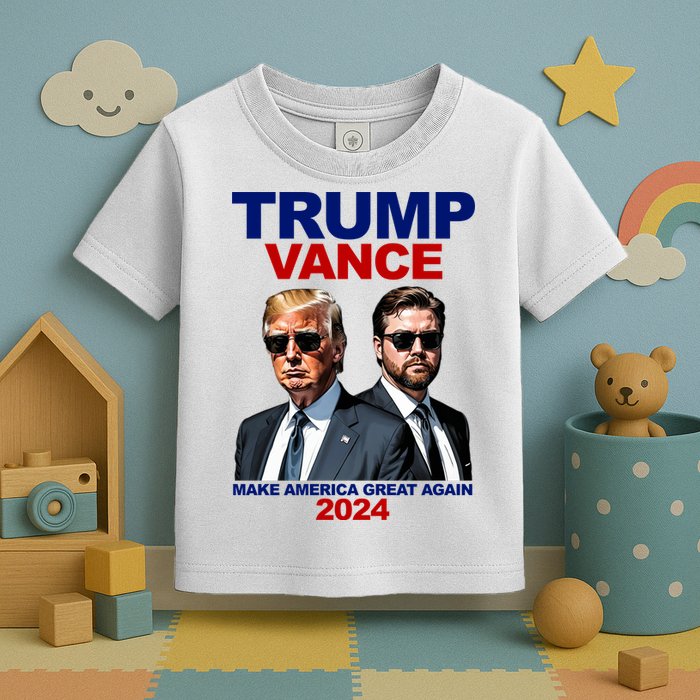 Trump Vance Make America Great Again 2024 Republican Toddler T-Shirt
