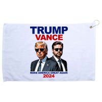 Trump Vance Make America Great Again 2024 Republican Grommeted Golf Towel