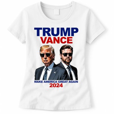 Trump Vance Make America Great Again 2024 Republican Womens T-Shirt