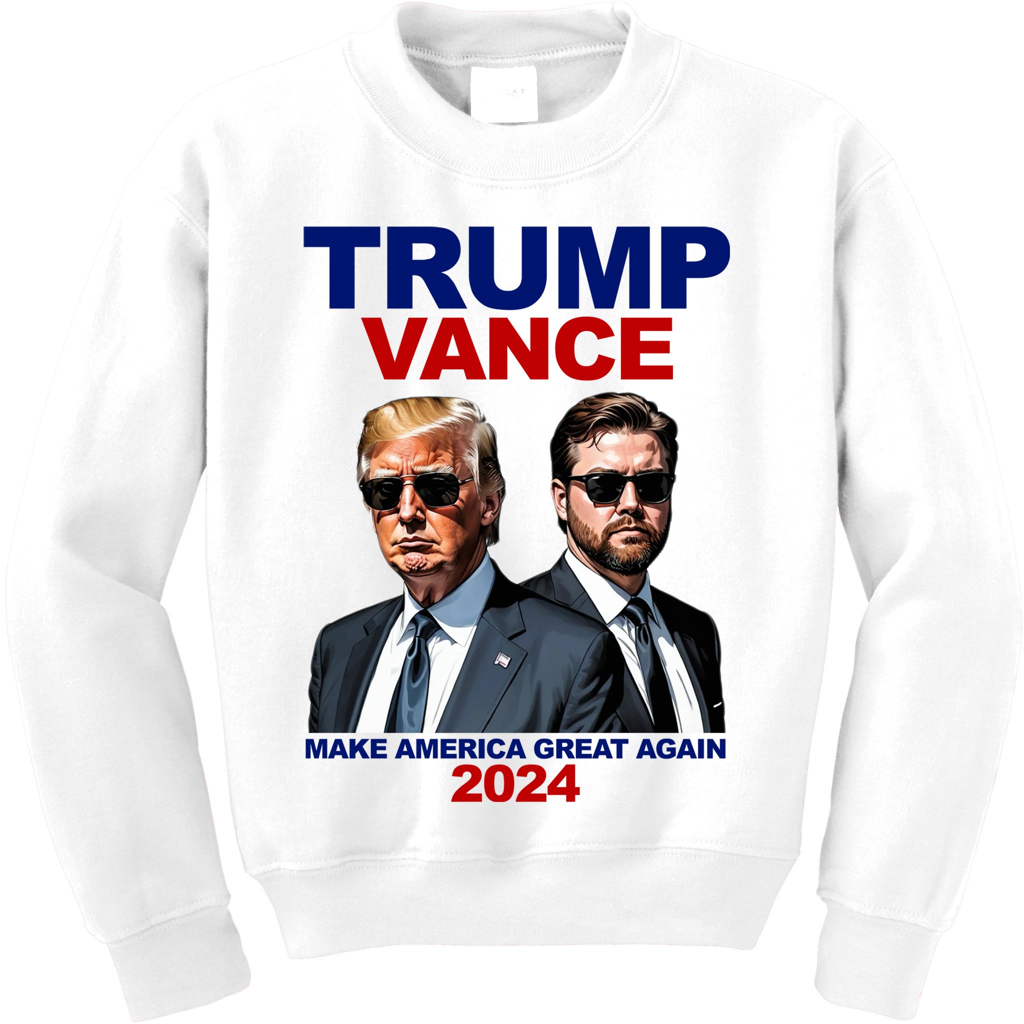 Trump Vance Make America Great Again 2024 Republican Kids Sweatshirt