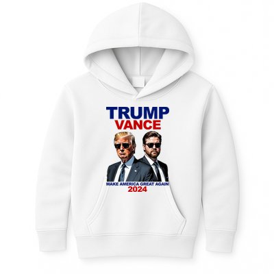 Trump Vance Make America Great Again 2024 Republican Kids Hoodie