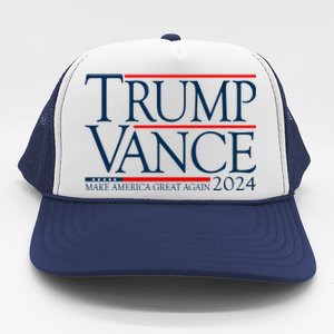 Trump Vance Make America Great Again 2024 Election Trucker Hat