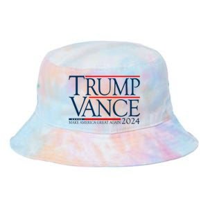 Trump Vance Make America Great Again 2024 Election Tie Dye Newport Bucket Hat