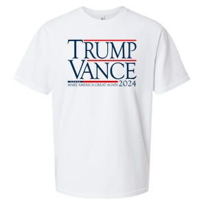 Trump Vance Make America Great Again 2024 Election Sueded Cloud Jersey T-Shirt