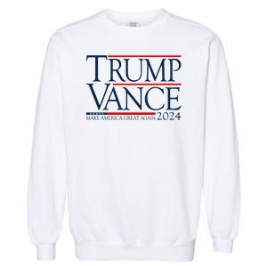 Trump Vance Make America Great Again 2024 Election Garment-Dyed Sweatshirt