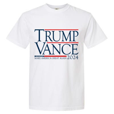 Trump Vance Make America Great Again 2024 Election Garment-Dyed Heavyweight T-Shirt